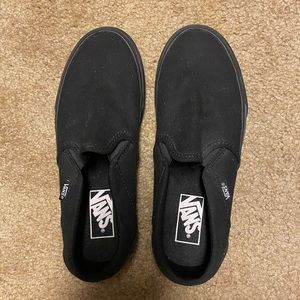 Women’s Black Slip-on Vans